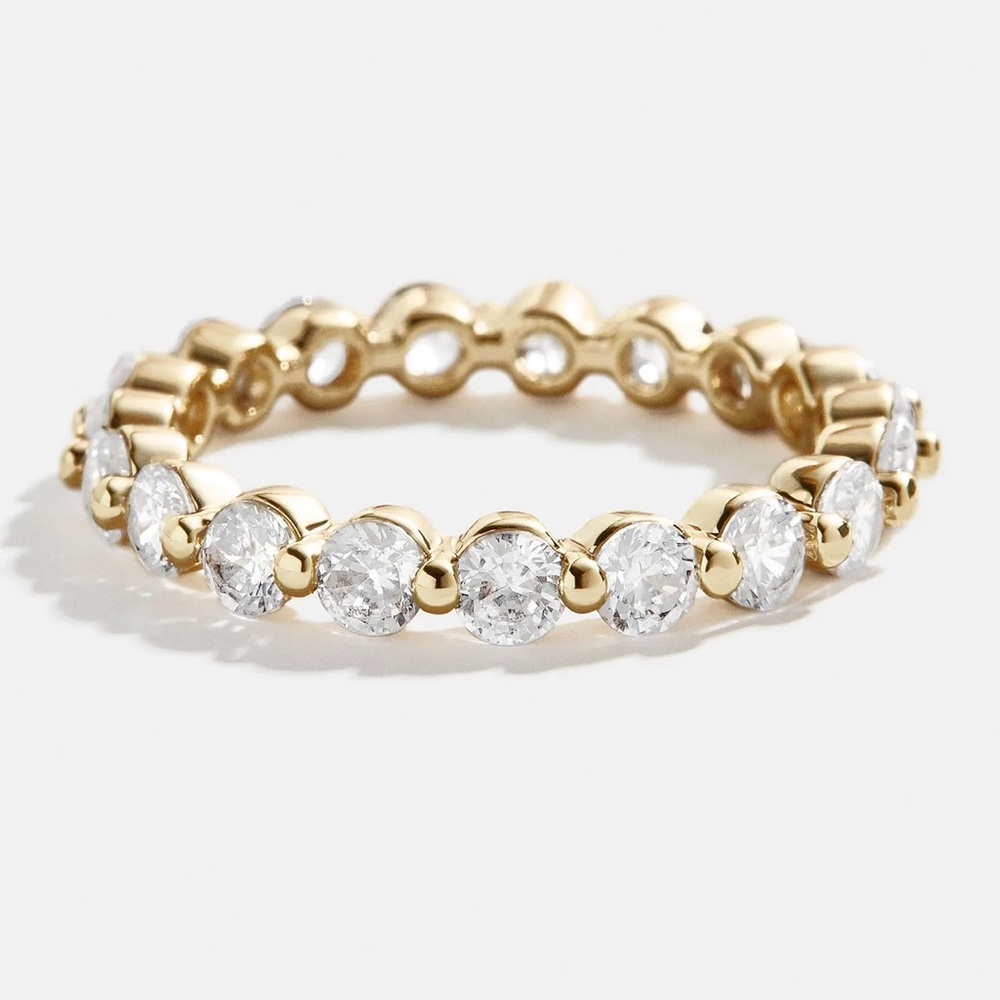 NWT BaubleBar Ring with Diamonds